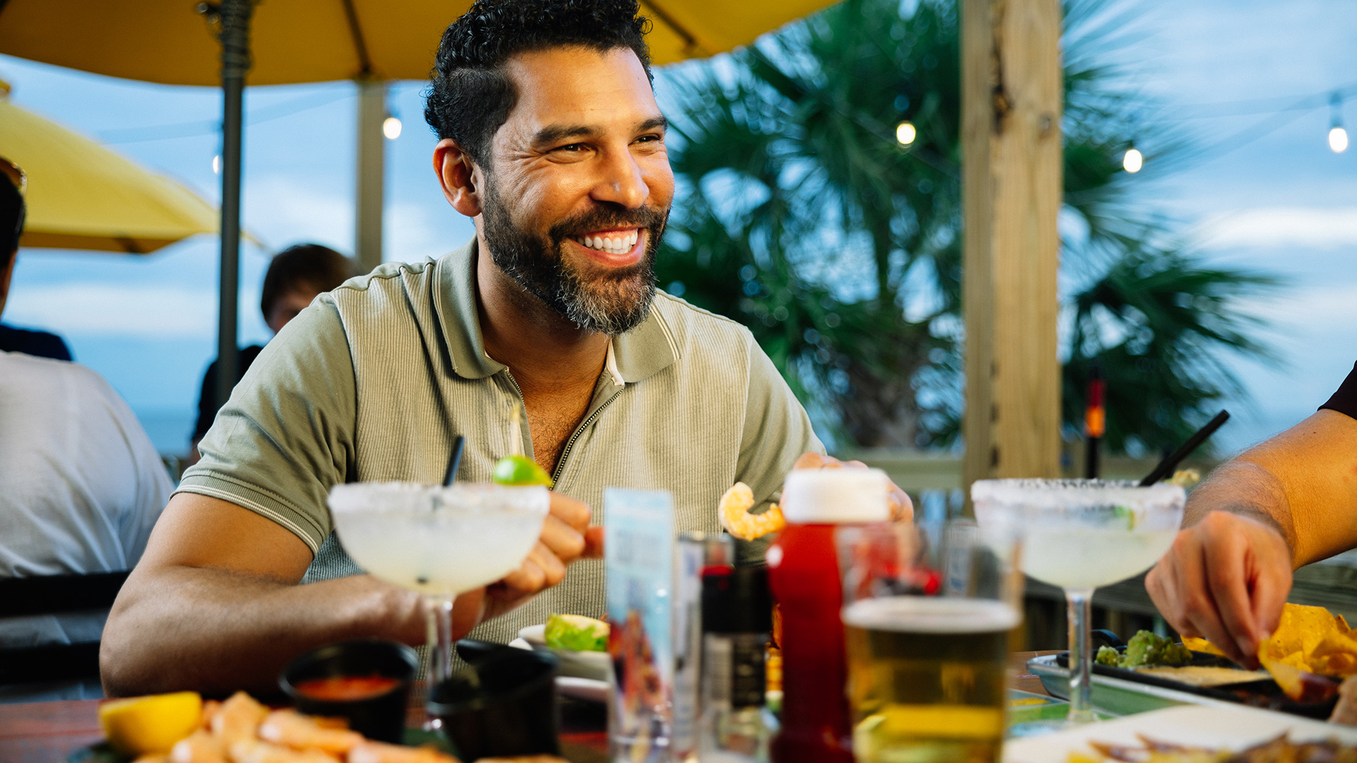 Dîner chez Shaggy’s à Biloxi, dans Mississippi