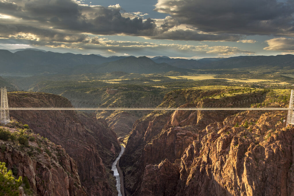 Royal Gorge Bridge & Park near Colorado Springs, Colorado; Credit: VisitCOS.com