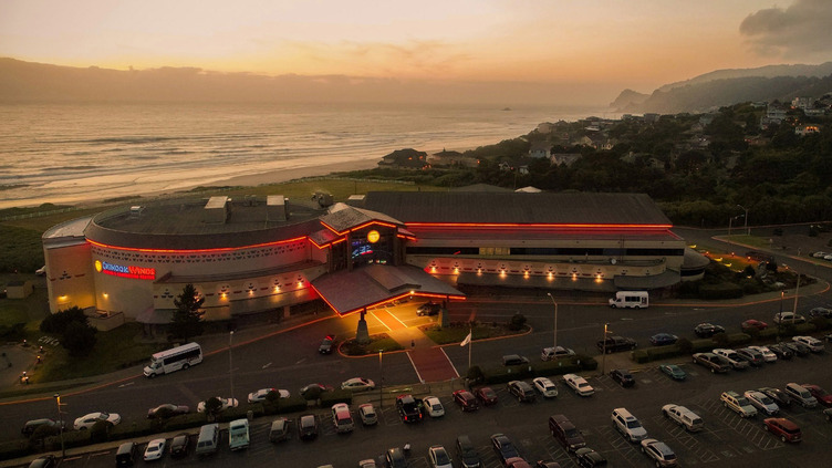 Chinook Winds Casino in Lincoln City, Oregon; Credit: Chinook Winds Casino
