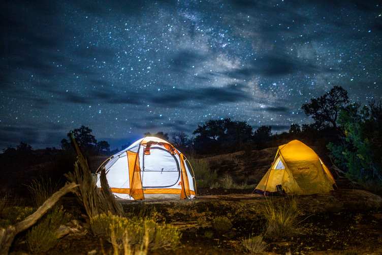 Night Sky in San Juan County in Utah
