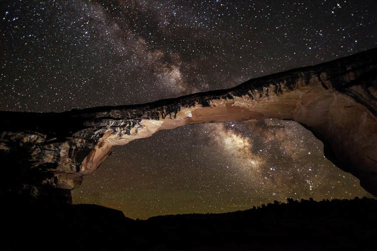 Owachomo Bridge, Natural Bridges National Monument, San Juan County, Utah; Credit: Jacob W. Frank Photography
