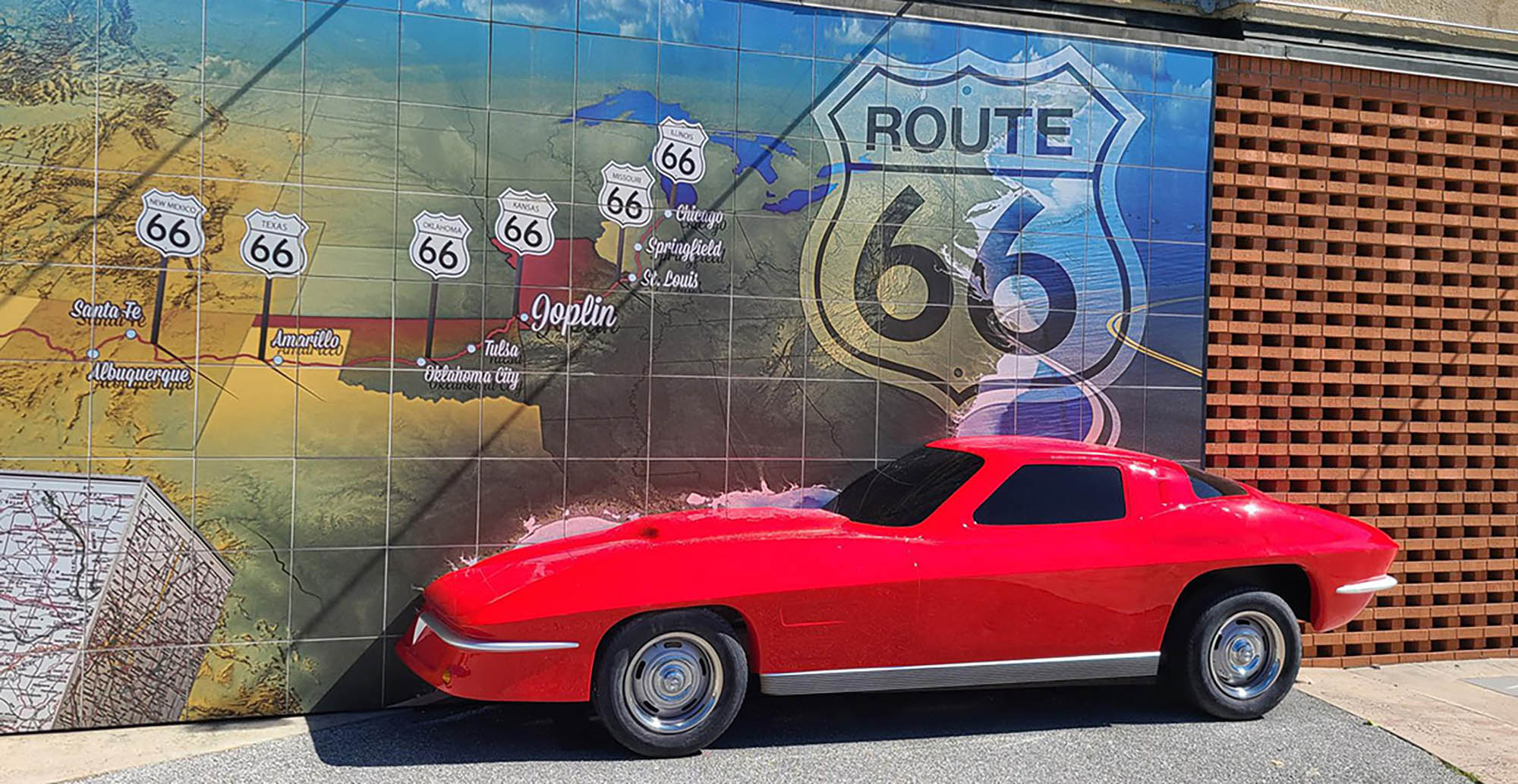 Route 66 Mural Park à Joplin, Missouri