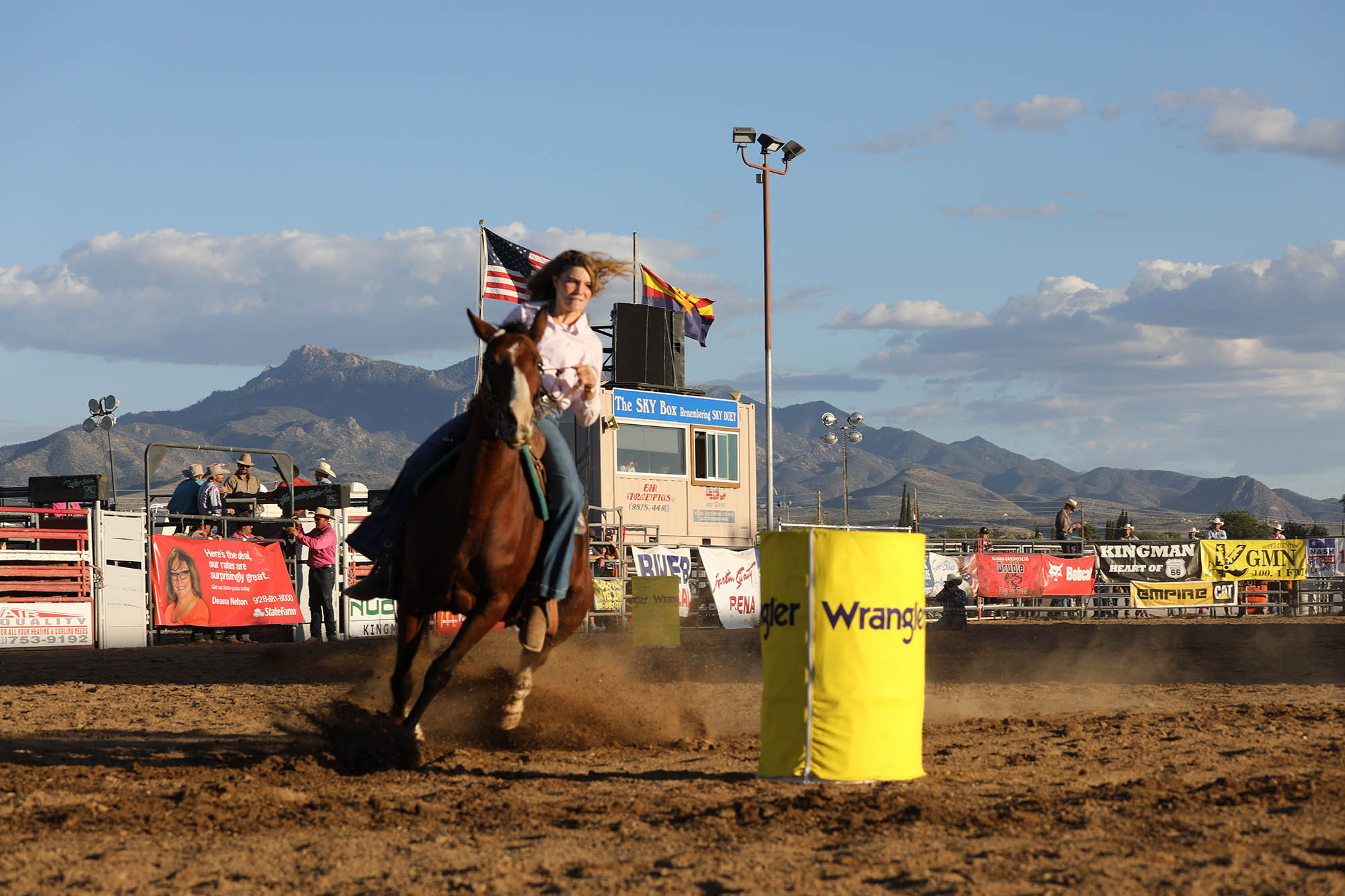 Mohave County Fairgrounds in Kingman, Arizona; Credit: Kingman Office of Tourism
