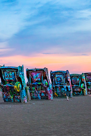 テキサス州Cadillac Ranch