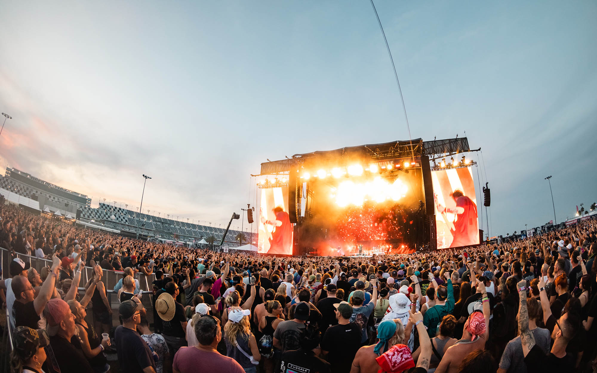 Bienvenue à l’événement Rockville au Daytona International Speedway à Daytona Beach, Floride