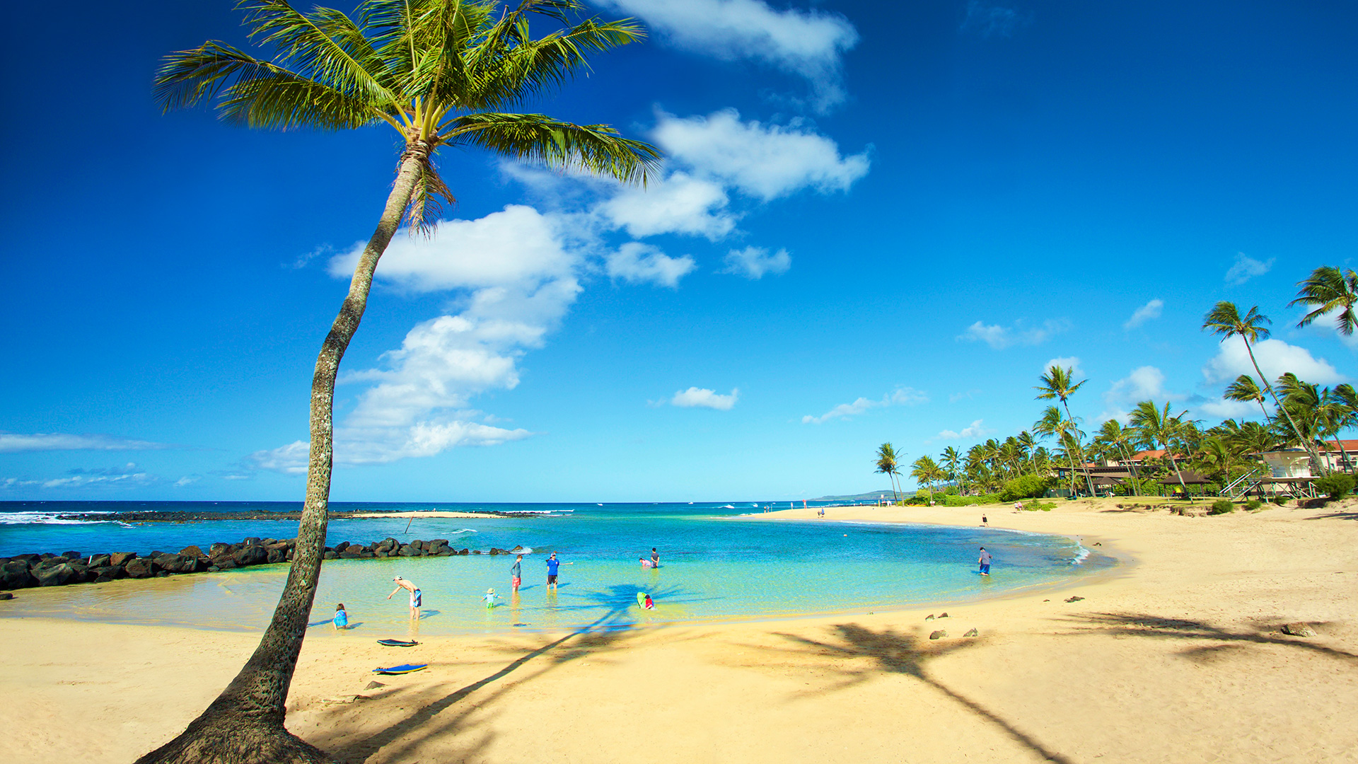 Lydgate Beach Park in Kauaʻi, Hawaii; Bildnachweis: Kicka Witte