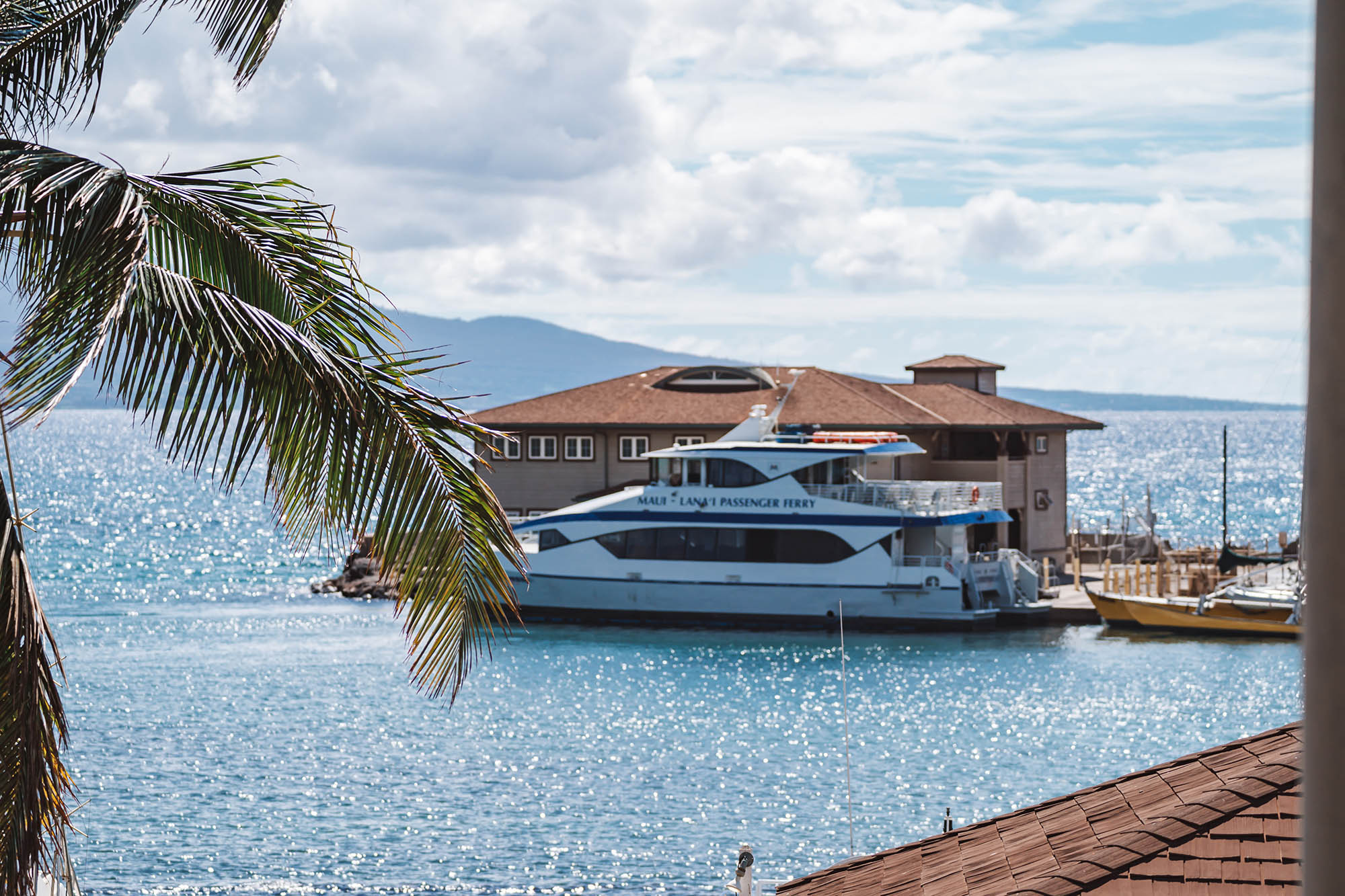 The Maui Lānaʻi Passenger Ferry on Lānaʻi in Hawaiʻi; Credit: Maui Visitors &amp; Convention Bureau