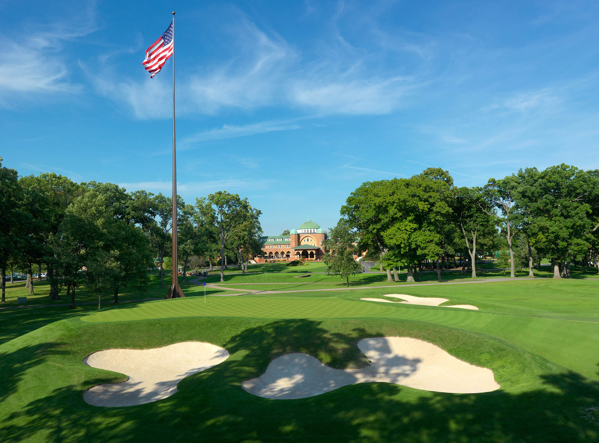 Medinah Country Club in DuPage, Illinois; Credit: Evan Schiler