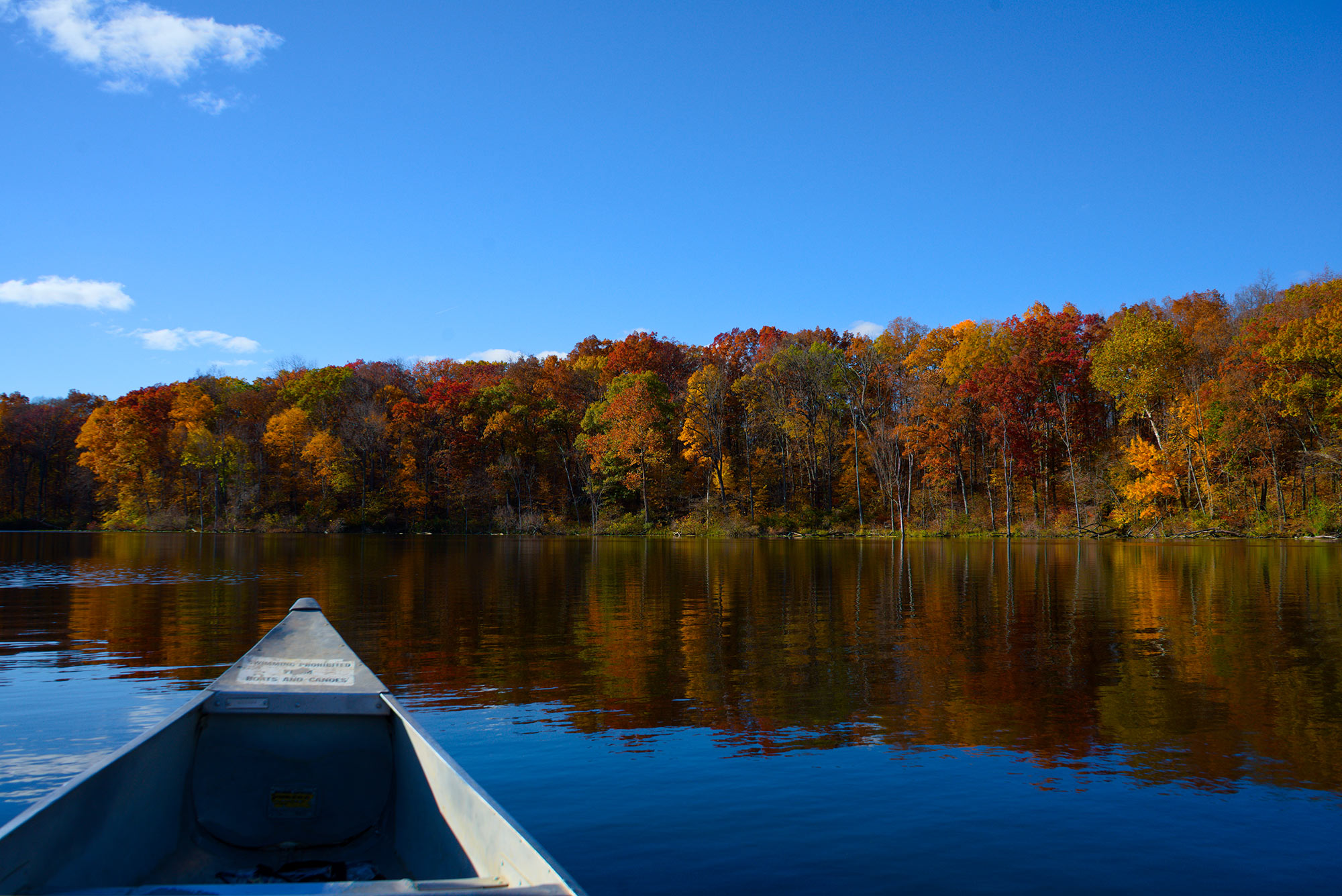 Chain O'Lakes State Park in der Nähe von Albion, Indiana