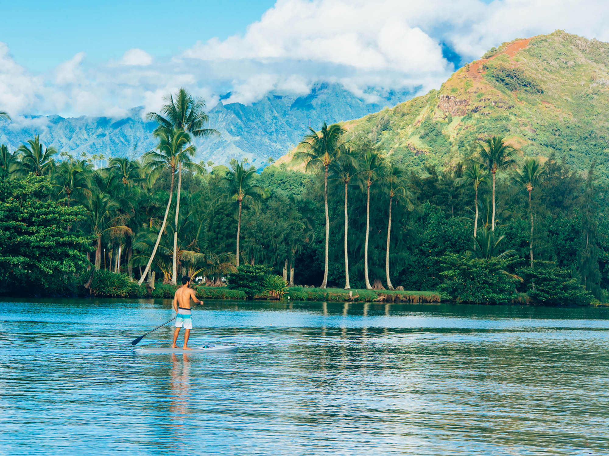 Wailua River in Kauaʻi, Hawaiʻi