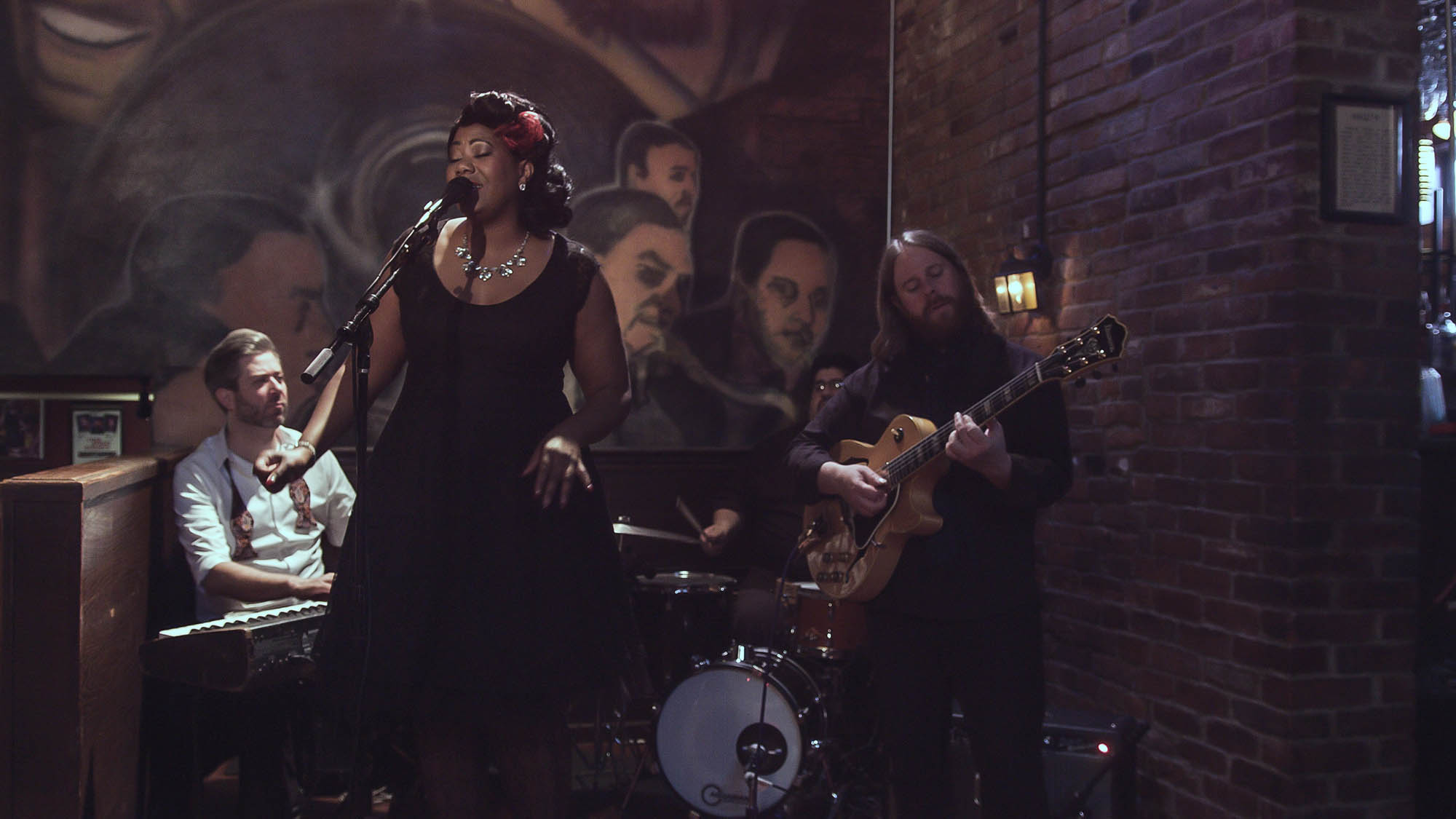 Jazz performers at The Phoenix in downtown Kansas City, Missouri