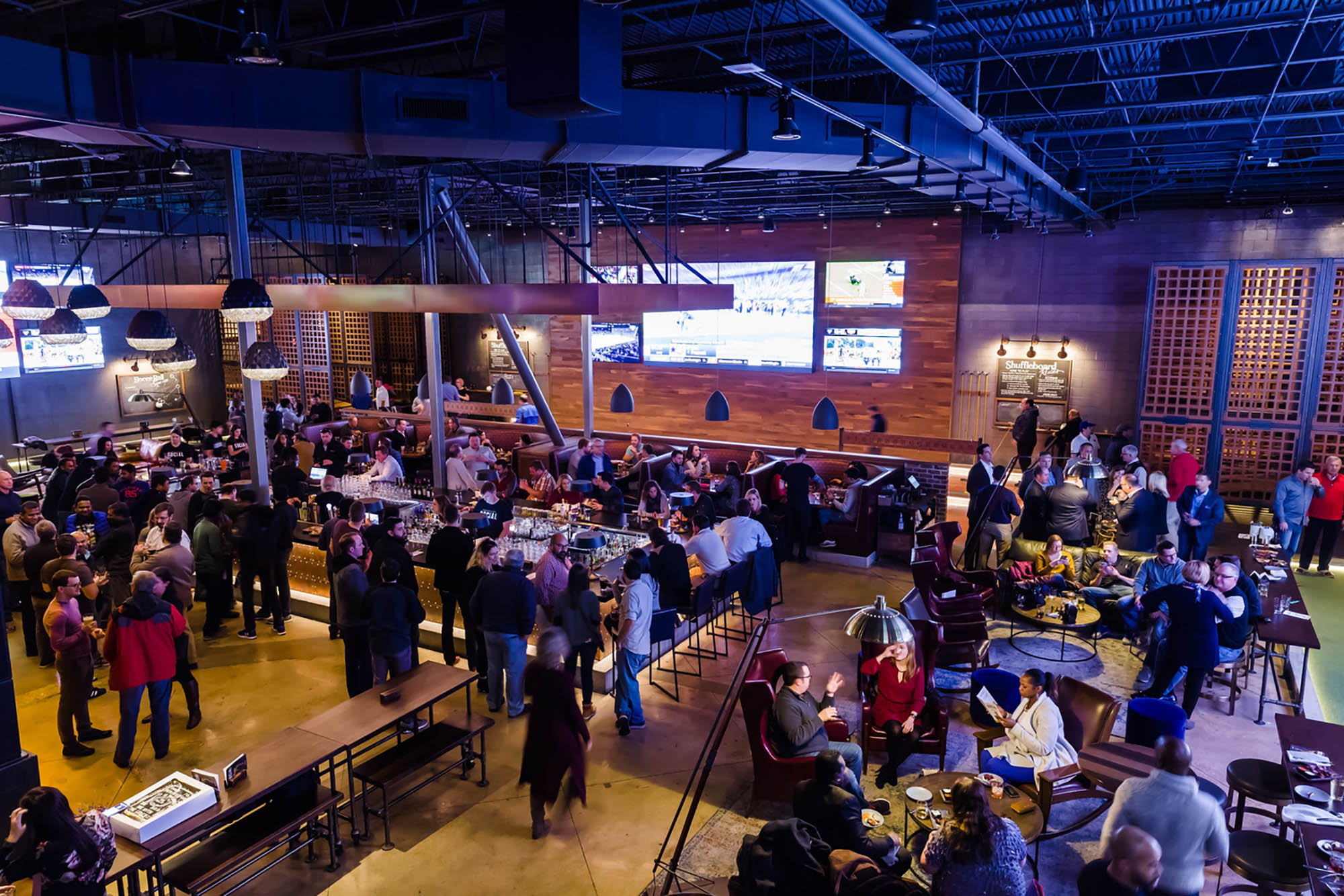 Un incontro presso il Westport Social Lounge a Maryland Heights, nel Missouri