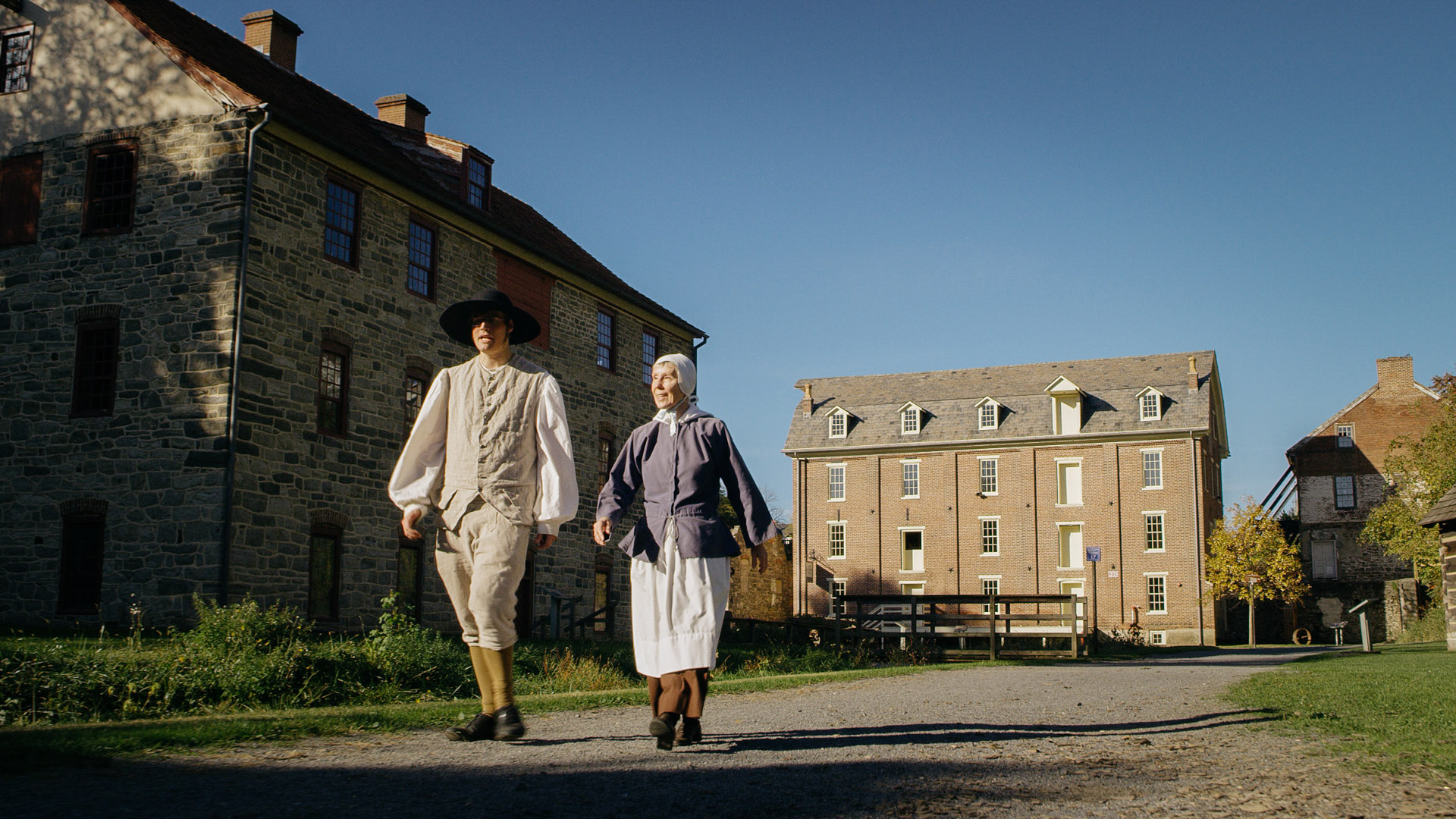 Guides touristiques des établissements de l’Église de Moravie — Bethléem à Lehigh Valley, Pennsylvanie; Crédit : Discover Lehigh Valley