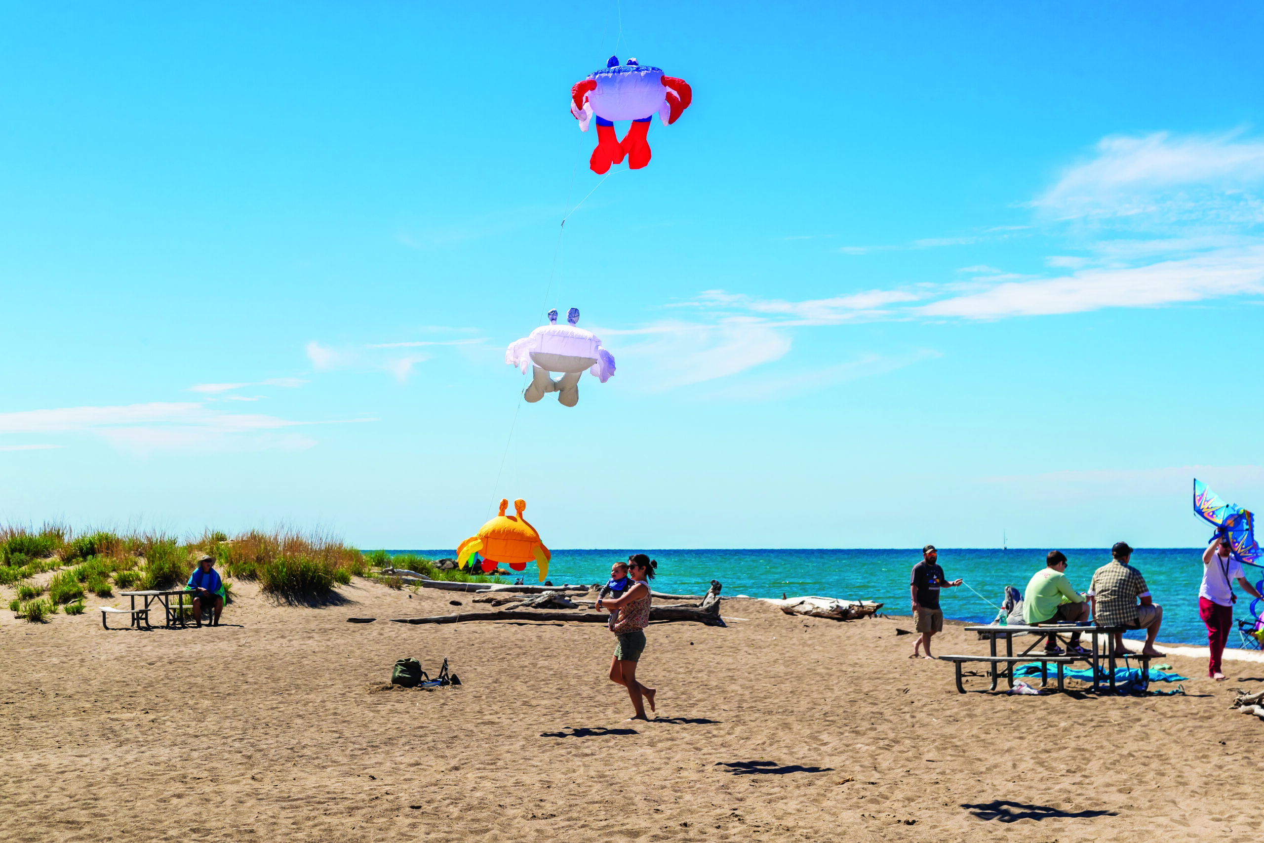 Presque Isle State Park In Erie , Pennsylvania Bildnachweis: Besuch Erie