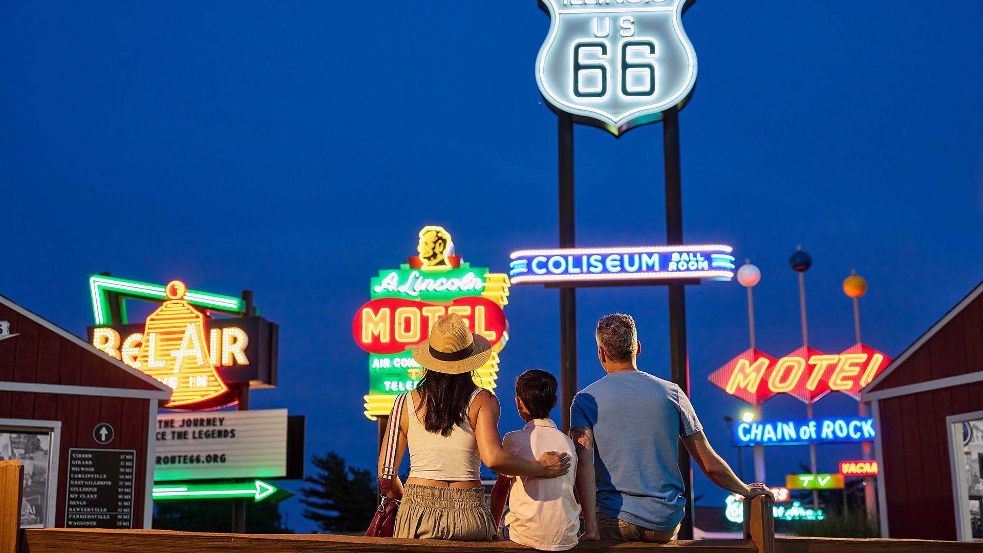 일리노이주 스프링필드66번 국도 네온 파크