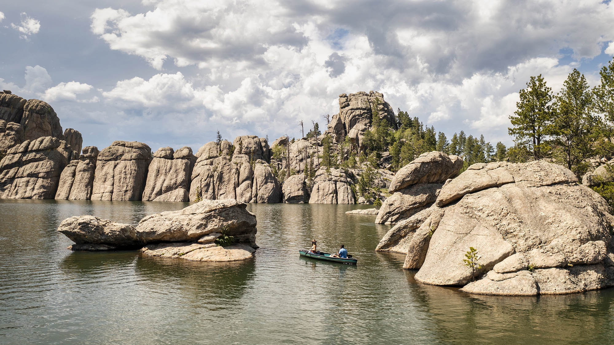 Sylvan Lake at Custer State Park near Rapid City, South Dakota