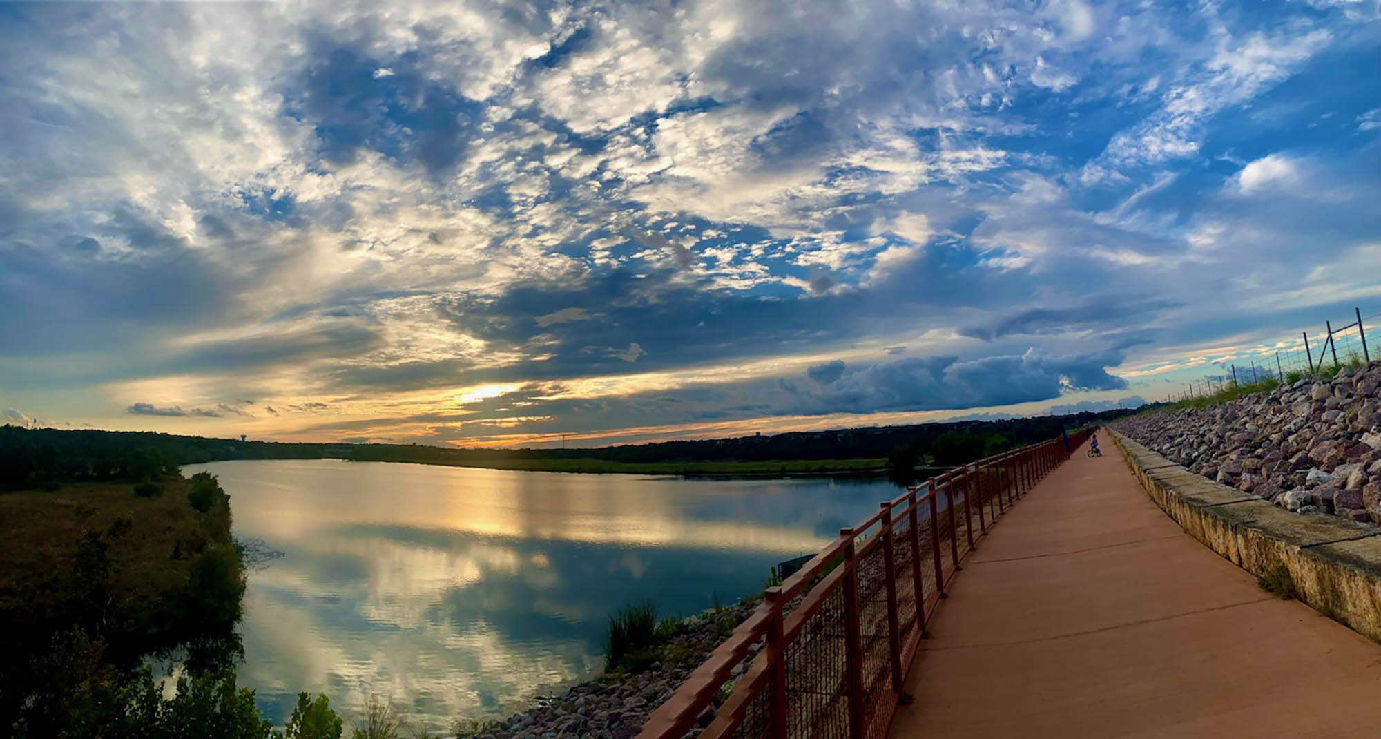 Parc du lac Brushy Creek à Cedar Park, Texas