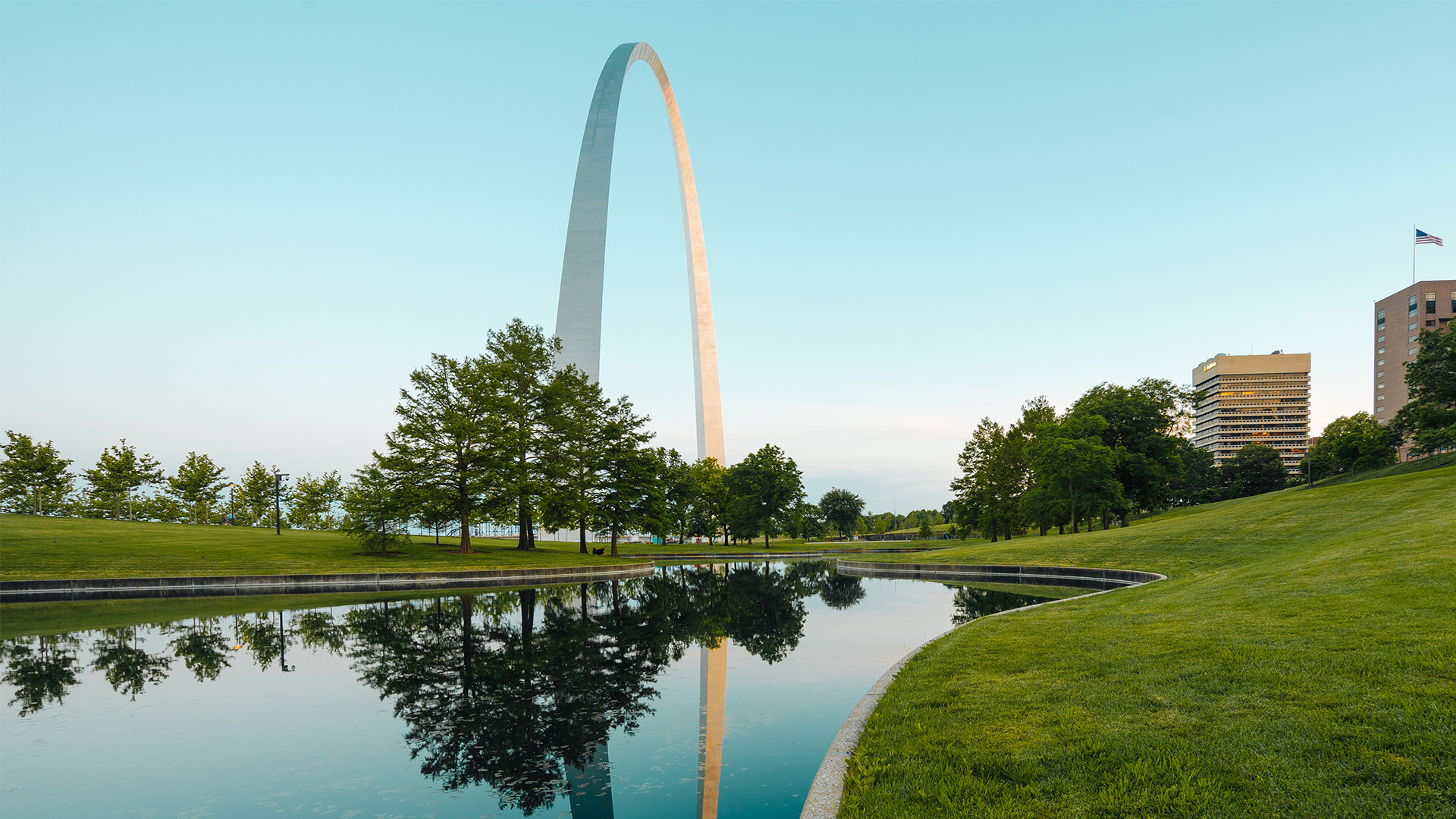 Gateway Arch National Park in St. Louis, Missouri