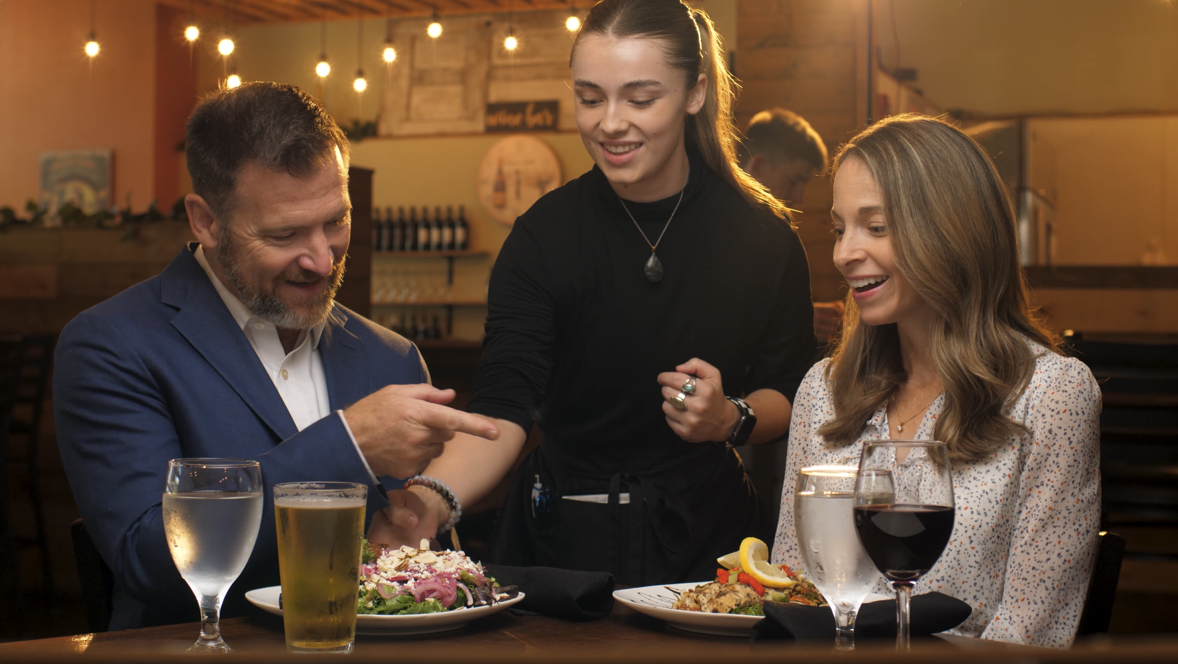 Essen im Brava's in Lewiston , Idaho