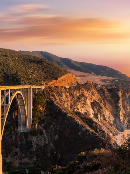 bixby bridge in california