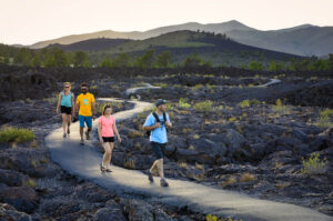 Hiking Craters of the Moon National Monument near Arco, Idaho; Credit: Visit Idaho