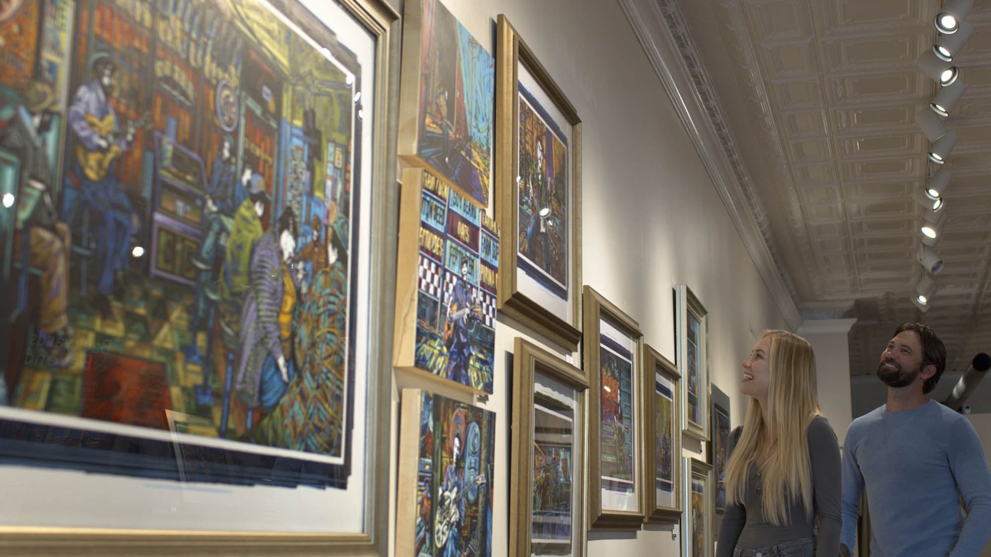 Visita a la Galería de Arte de Vicksburg, en Vicksburg, Mississippi