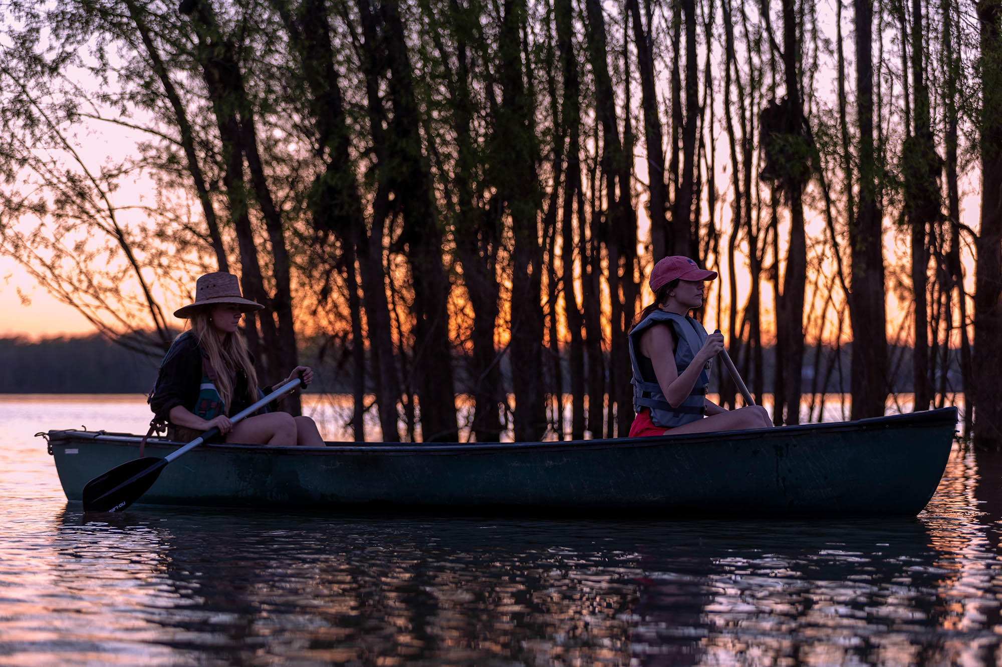 Navegando en kayak por el río Mississippi Vicksburg, Mississippi