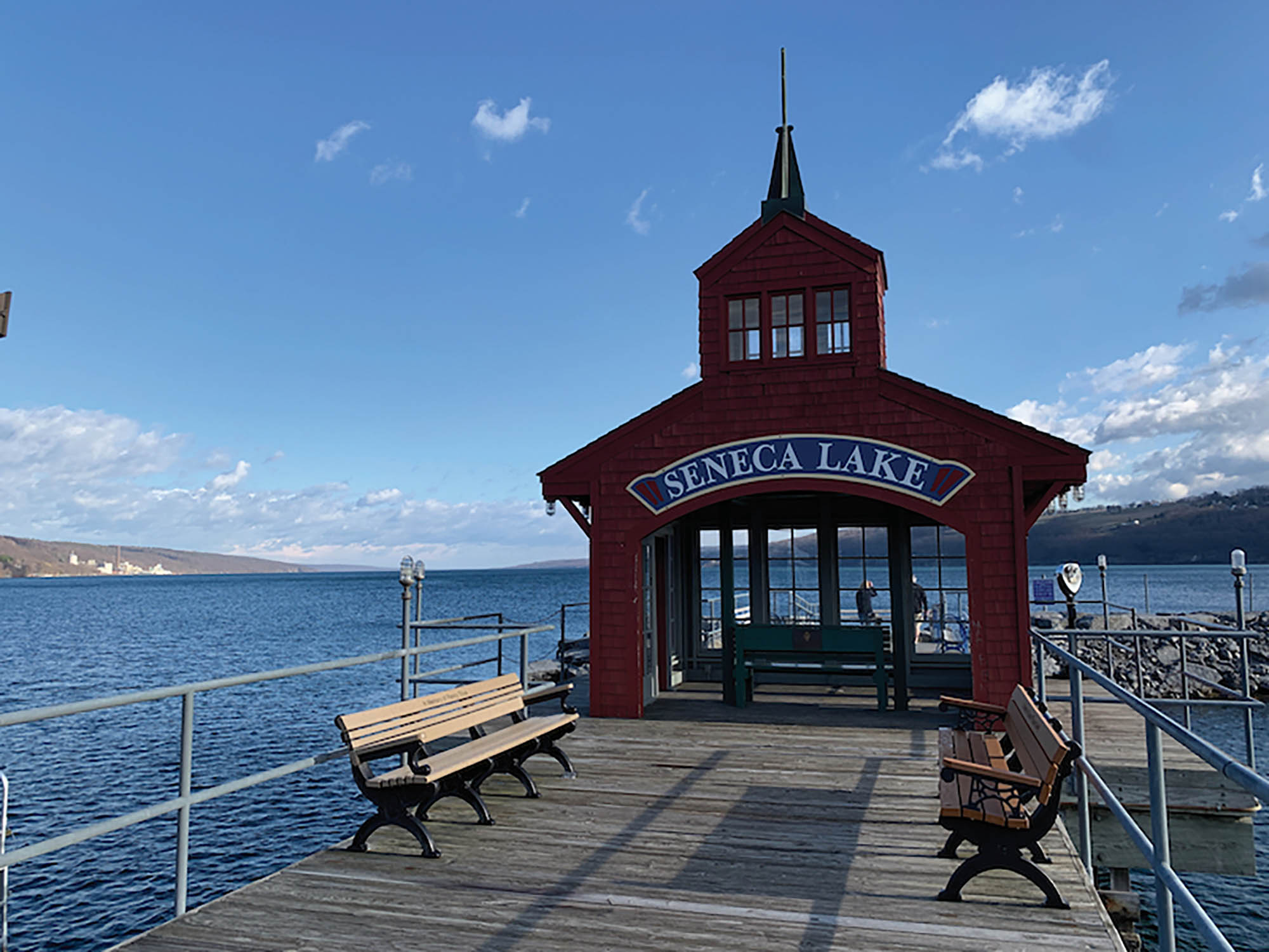 Seneca Lake in Watkins Glen , New York