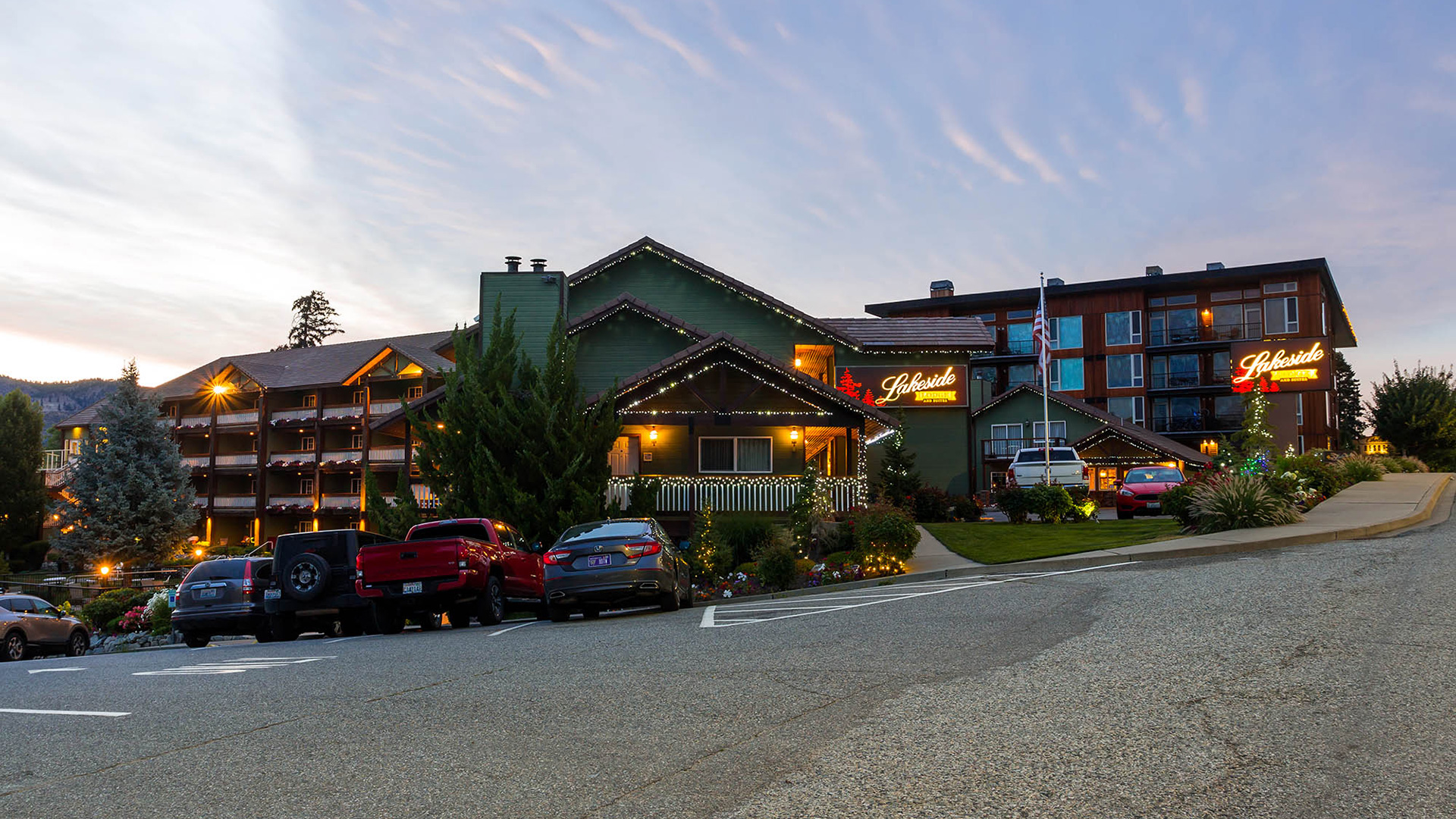 Lakeside Lodge &amp; Suites à Chelan, dans l'État de Washington ; Crédit : Victoria Ditkovsky / Shutterstock.com