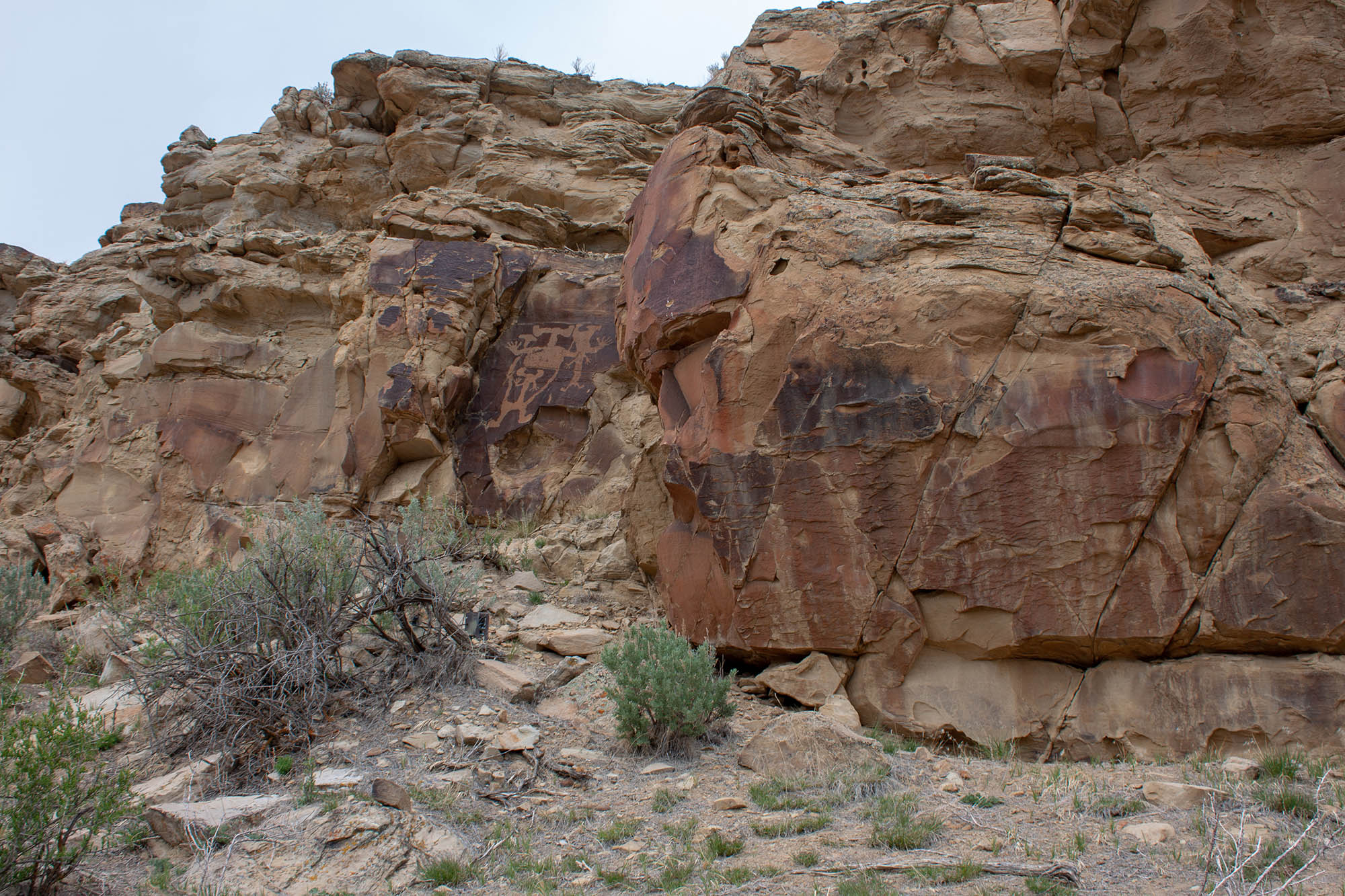 Legend Rock Petroglyph Site near Thermopolis, Wyoming; Credit: Wyoming Office of Tourism
