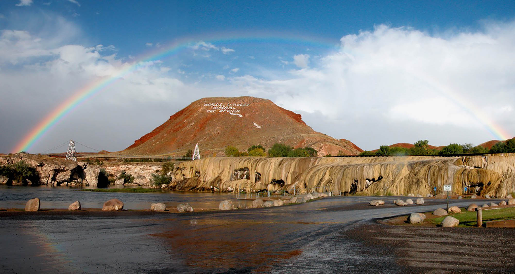 Hot Springs State Park in Thermopolis, Wyoming; Credit: Wyoming Office of Tourism