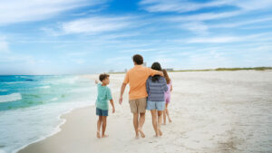 Familia paseando por Alabama