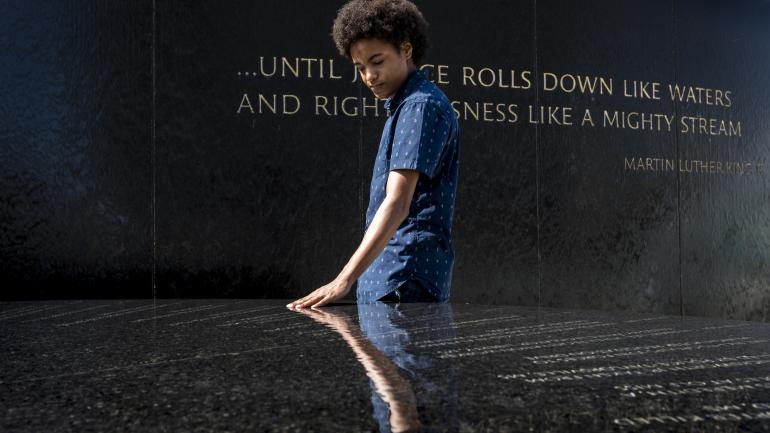 Teen reflects on Civil rights memorial