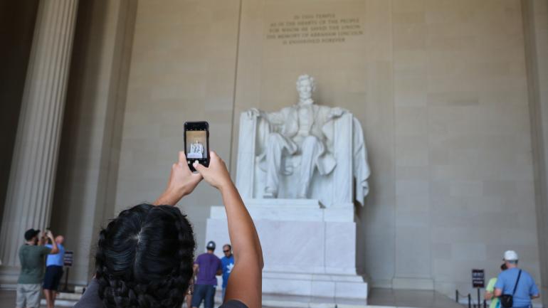 Lincoln Memorial in Washington DC