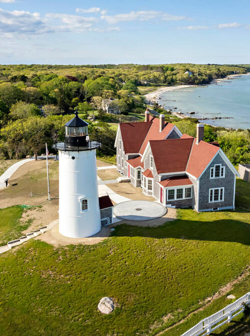 Le phare de Nobska à Falmouth, Massachusetts  Cape Cod; Crédit : Randi Baird