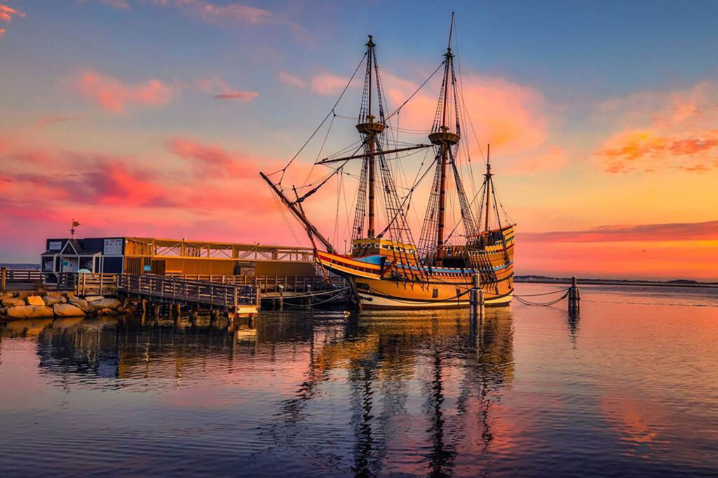 El Mayflower II en Plymouth, Massachusetts