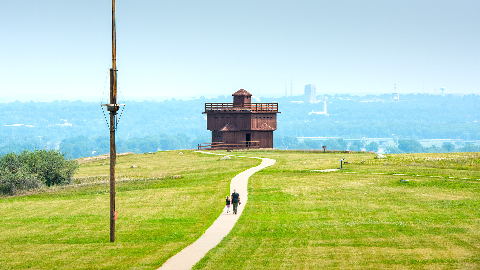 Fort McKeen Blockhouse in Bismarck, North Dakota