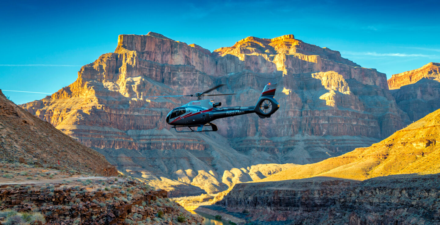 Tour in elicottero sul Grand Canyon con Maverick Helicopters