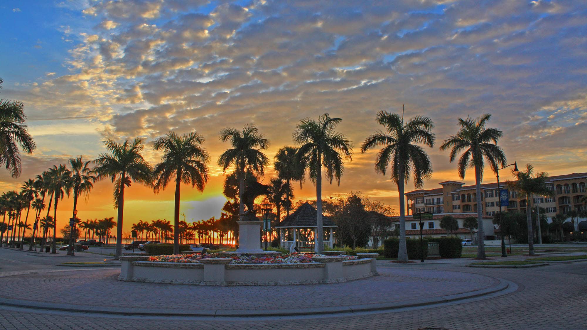 Centre-ville de Fort Pierce dans le comté de St. Lucie, Floride; Crédit : Comté de St. Lucie