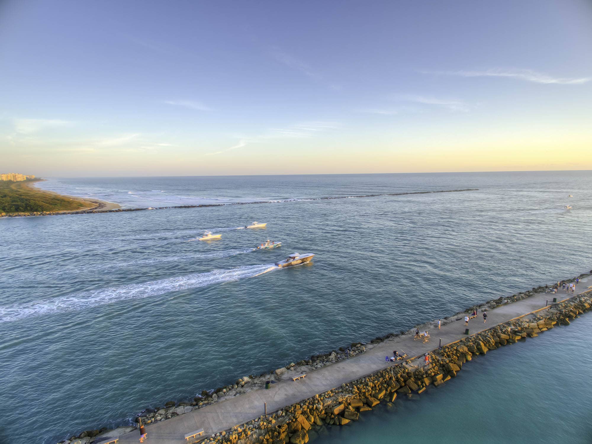 Fort Pierce Jetty in St. Lucie County, Florida