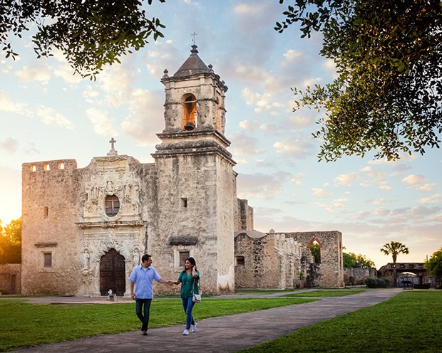 Exploring missions in San Antonio, Texas