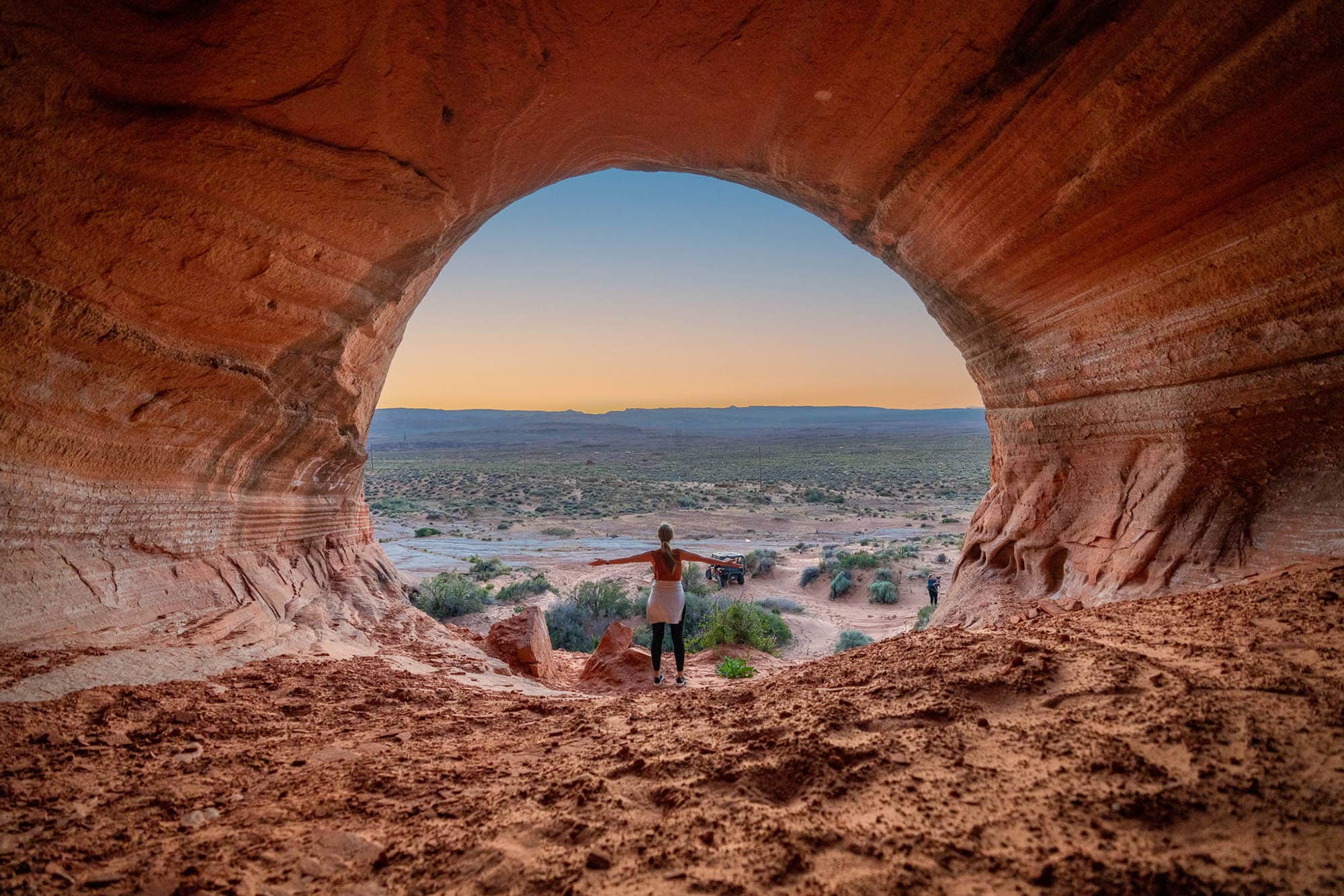 P-Rock-Höhle in Page Arizona