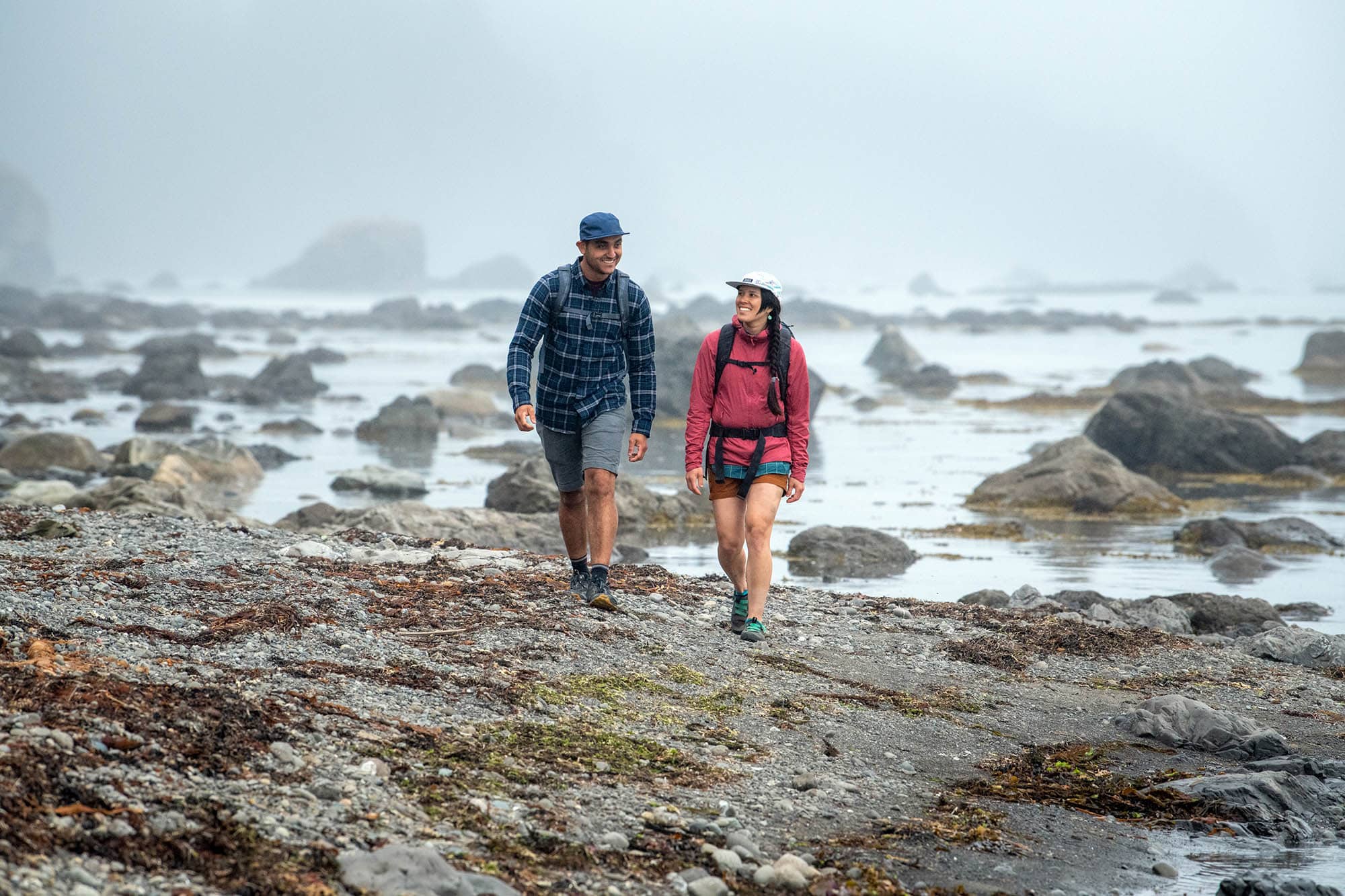 Pacífico Beach, en la península Olímpica Washington