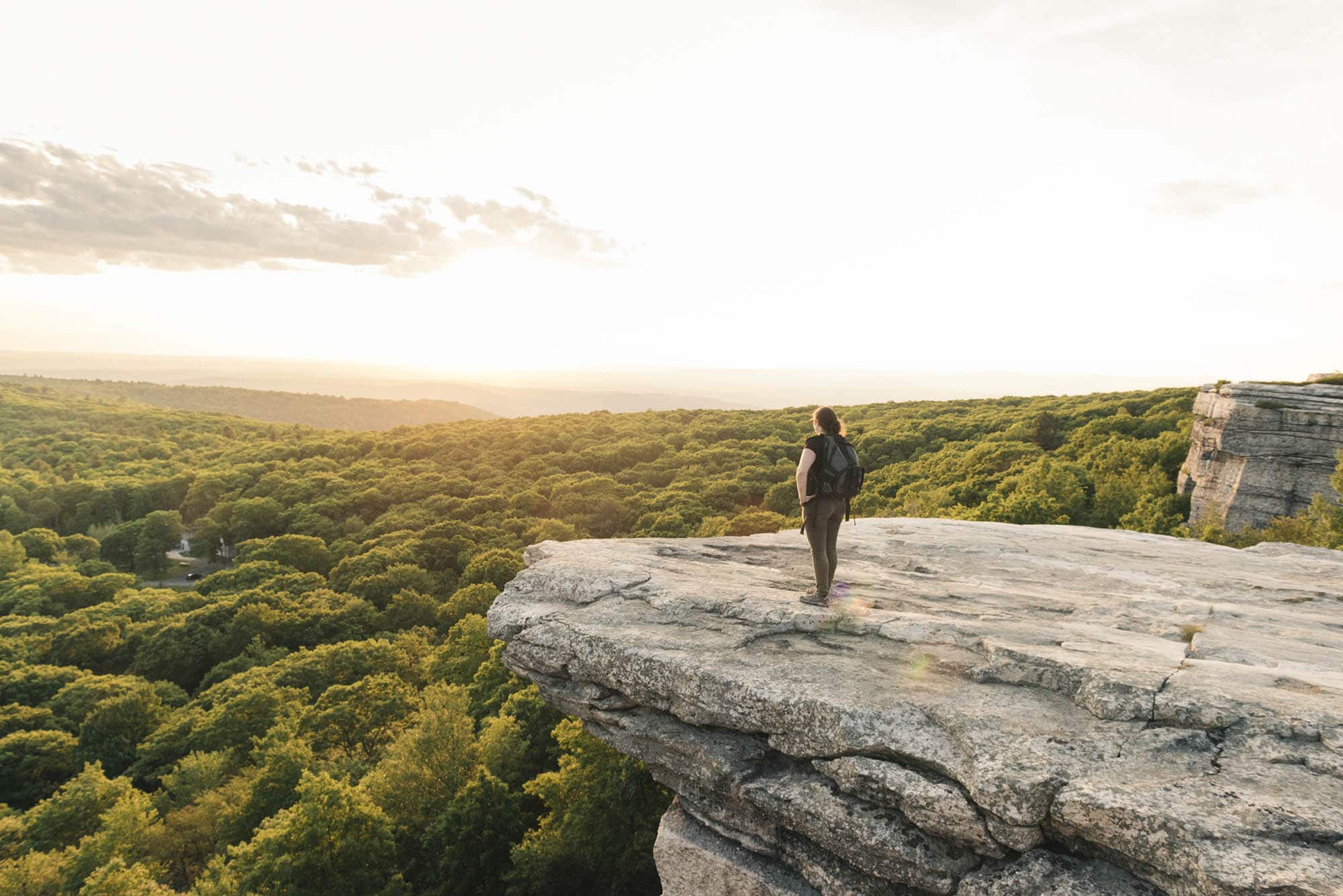 La réserve naturelle de Sam’s Point, dans les montagnes Shawangunk, près d’Ellenville, dans l’État de New York