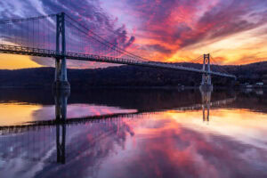 Walkway Over the Hudson in Poughkeepsie , New York