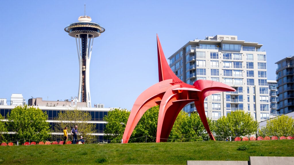 Olympic Sculpture Park in Seattle, Washington