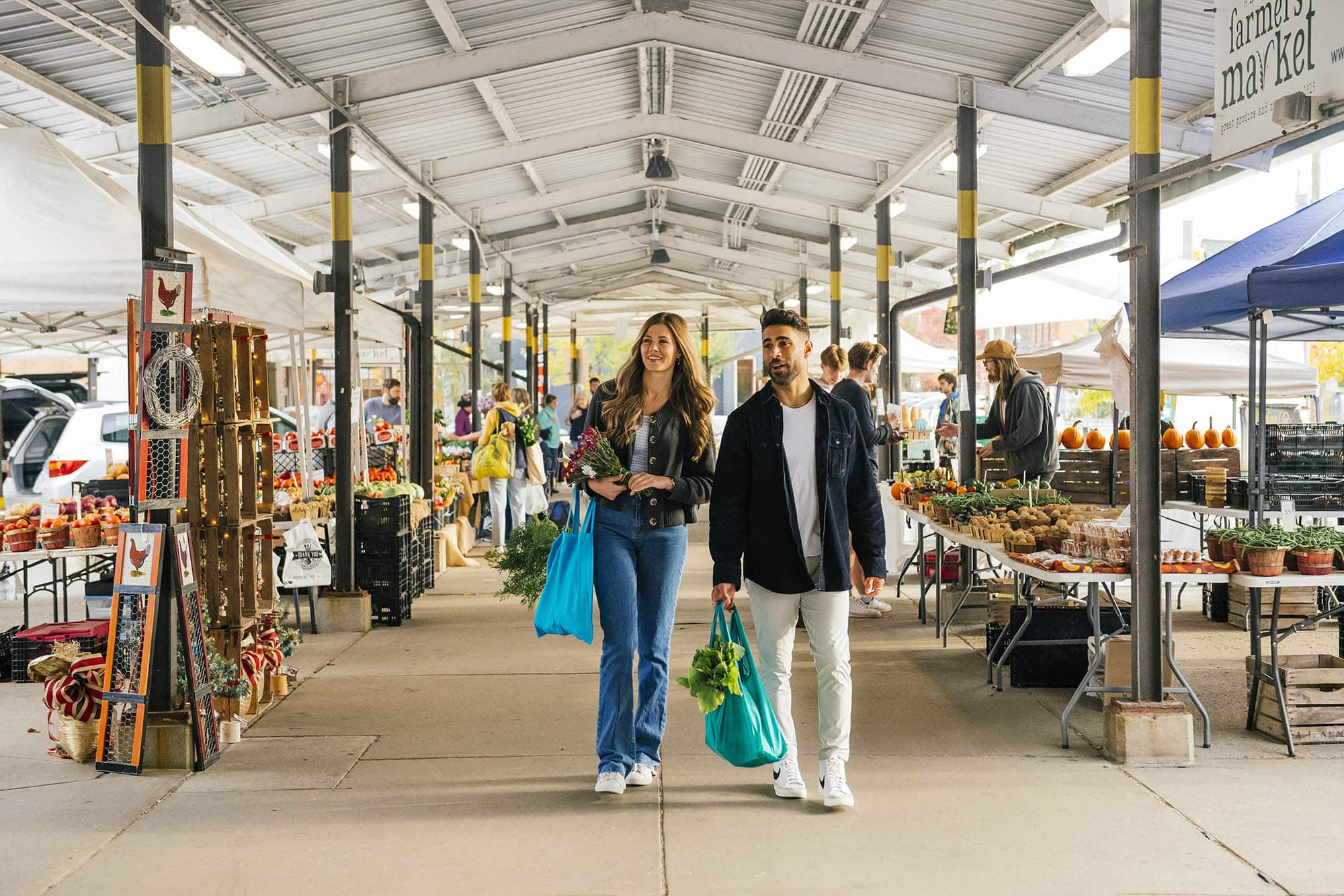 Ann Arbor Bauernmarkt in Ann Arbor , Michigan