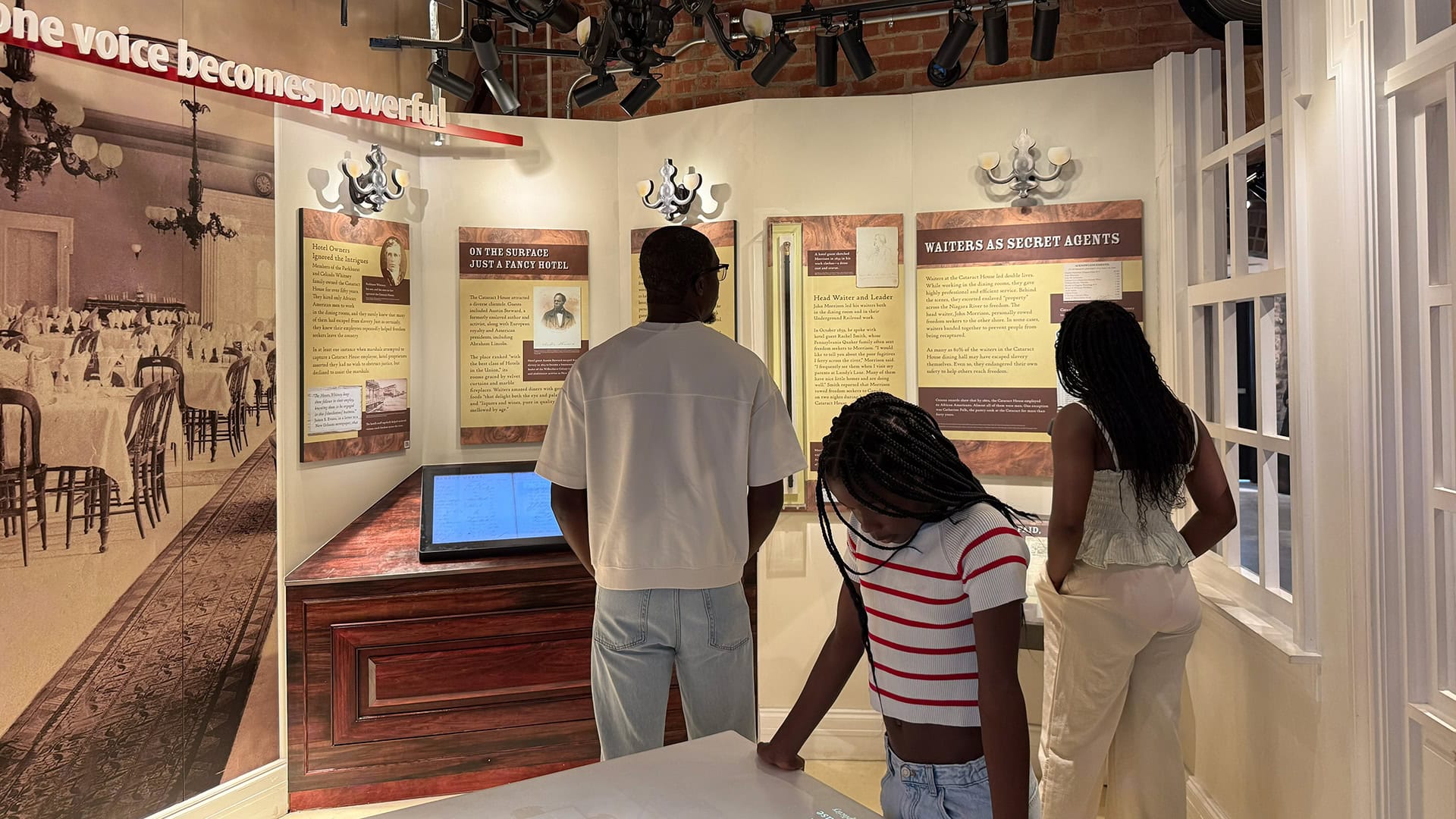 Visiting Niagara Falls Underground Railroad Heritage Center in Niagara Falls, New York