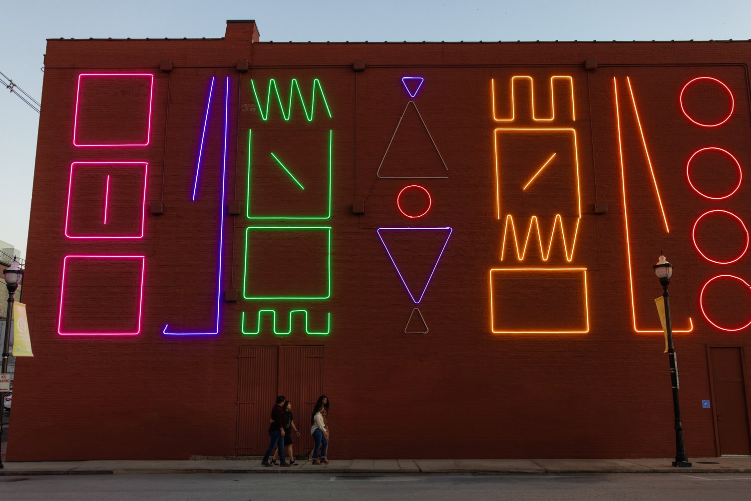 Un grande murale pubblico a Springfield, nel Missouri