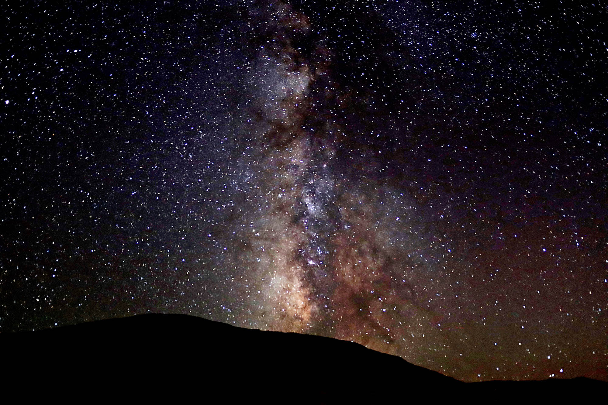 Starry skies over Austin, Nevada